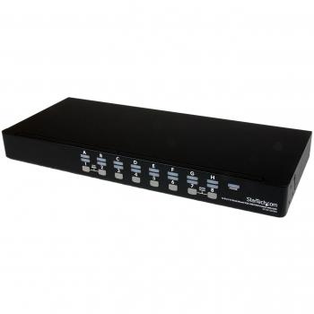 StarTech SV1631DUSBUK - Switch KVM de 16 Puertos