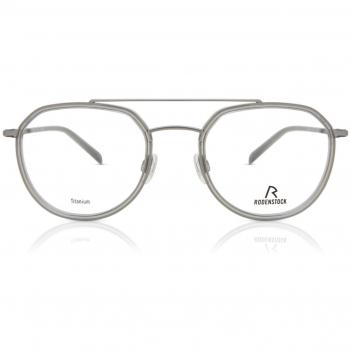 Rodenstock R7113 B000 Armazones Recetadas para Hombre Plateadas 51
