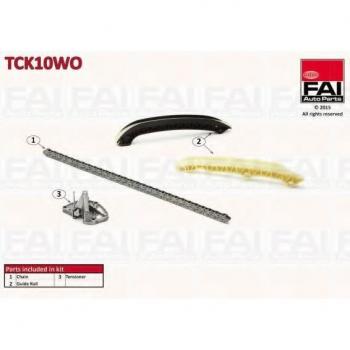 Kit de cadena de distribución FAI AutoParts TCK10WO