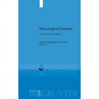 Phonological Domains: Hardback Edition by Walter Degruyter, Inc