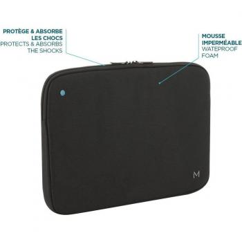 Mobilis 003065 TheOne Sleeve Funda para Portátil de 12.5-14 Pulgadas Color Negro