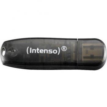 Intenso Rainbow Line 16GB USB 2.0 Flash Drive - Black