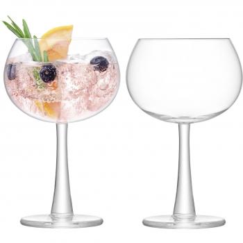 LSA Gin GN03 - Copa de balón, 420 ml, 2 unidades, transparente