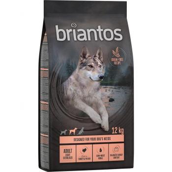 Briantos Adult Light/Sterilised Turkey and Potato Grain-Free Dry Dog Food - 24 kg (2 x 12 kg Pack)