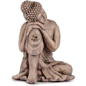 Estatua de Buda en Poliresina para Decoración de Jardín - Diseño Exclusivo