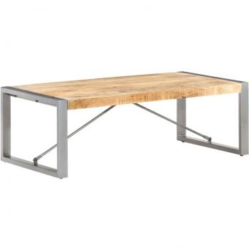 vidaXL Coffee Table 120x60x40 cm Rough Mango Wood