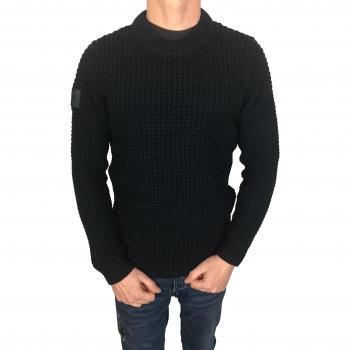 Superdry - Jerséi - para hombre azul Azul Marino / Negro XX-Large