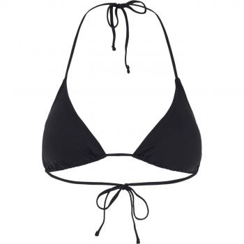 Pieces Baomi Adjustable Strap Women's Bikini Top - Black