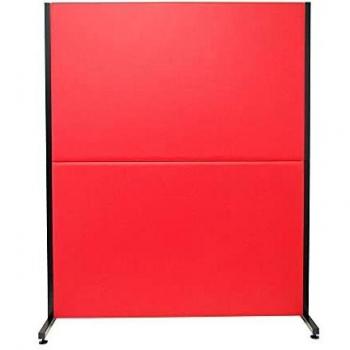 Biombo Valdeganga similpiel rojo