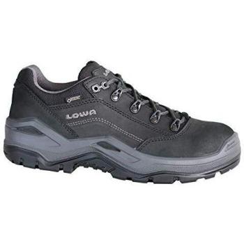 Zapatos Bajos de Seguridad Renegade Work GTX S3 para Trabajo, Talla 45, Color Negro, Material Nubuk y Textil