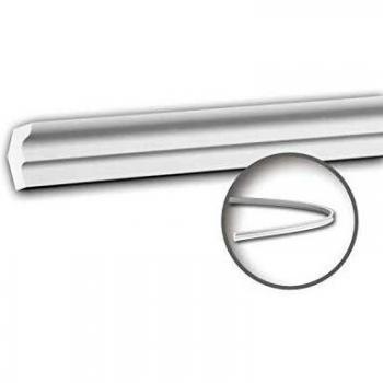 Cornisa Flexible Neoclásica Profhome 150155F Estilo Estuco Blanco 2 m