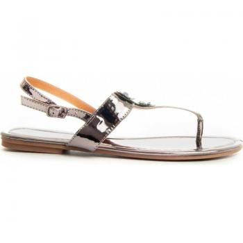 Sandalia Plana Para Mujer Montevita Sandalit9 89344 Gris
