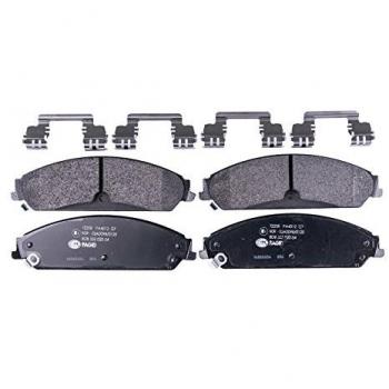 Juego de pastillas de freno HELLA 8DB 355 020-541 con advertencia acústica de desgaste, cuatro pastillas por set, compatible con CHRYSLER / DODGE / LANCIA