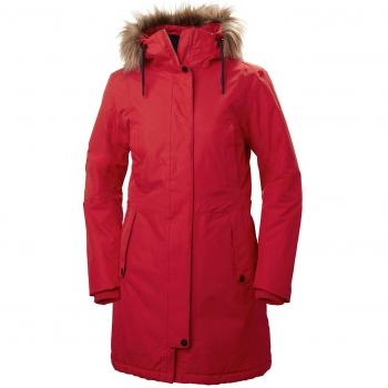 Parka Helly Hansen Mayen PrimaLoft roja mujer - XS