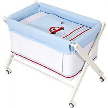Piccolandy 1903075079200 - Mini cuna plegable, color blanco