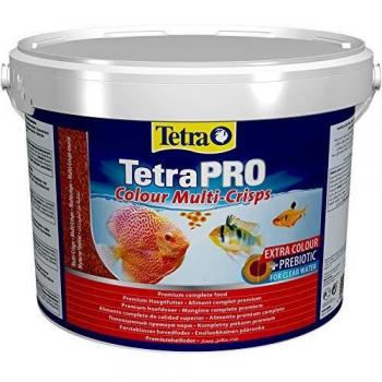 TetraPro Color Multi-Crisps 10L - Alimento Premium para Peces Ornamentales con Concentrado de Color