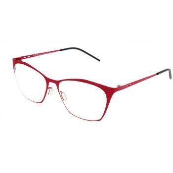 Italia Independent I-I MOD 5214 I-THIN METAL CRK.050 Women’s Eyeglasses Red Size 51 (Frame Only) - Blue Light Block Available