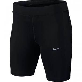 Nike W NK PWR ESSNTL 8IN Pantalón Corto, Mujer, Negro