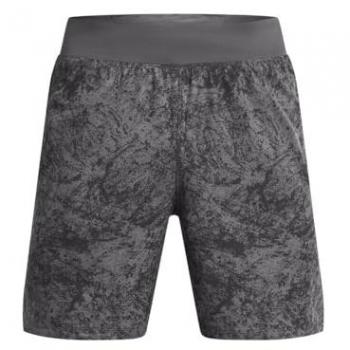 Under Armour Launch Pro 7-inch Printed Running Shorts for Men - Grey