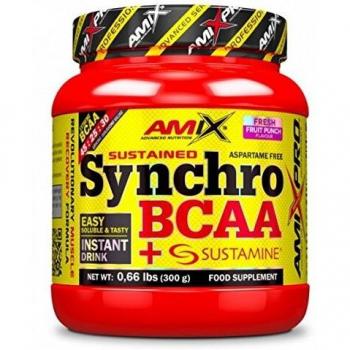 Synchro BCAA + Sustamine - 300g - Sabor Fruit punch