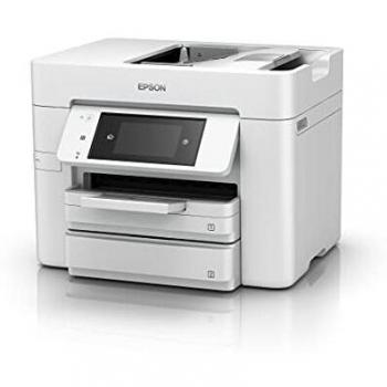 Epson Workforce Pro WF-4745DTWF | Impresora Multifunción WiFi A4 Dúplex de Alta Velocidad 24ppm ISO | Imprime, Escáner, Copiadora y Fax