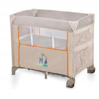 Hauck Dream'n Care H-60810 - Cuna de viaje con diseño animals
