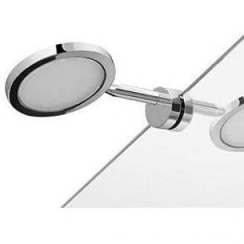 Gedy D0411300000 Lámpara LED Enganche Universal, 5 W, 220 V, Cromo