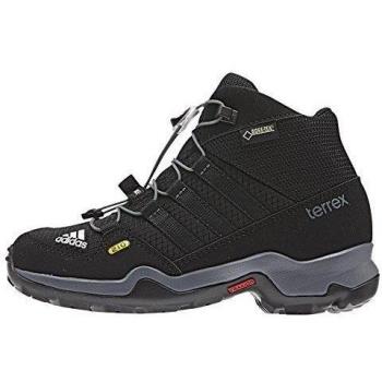 adidas Terrex Mid GTX K Zapatillas de running, Unisex infantil, Negro / Gris, 38 2/3