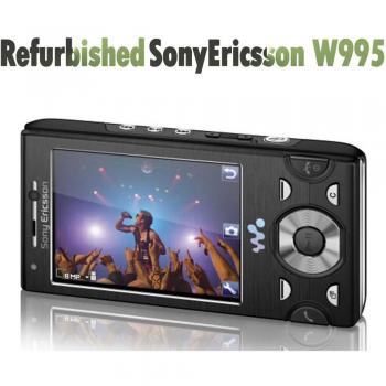 Celular Sony Ericsson W995 Original Reacondicionado 3G Color Negro