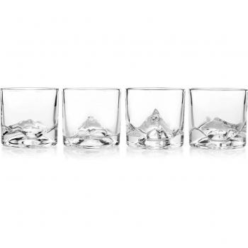Set de 4 Vasos de Whisky Liiton Montañas