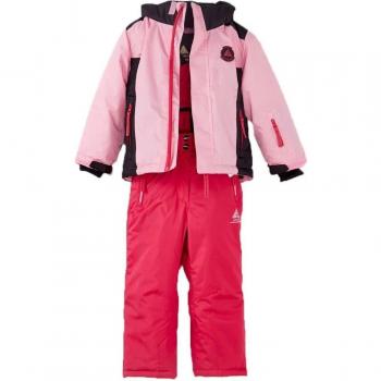 Peak Mountain Fanae Girls' Ski Suit - Pink/Fuchsia - Age 14