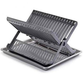 Plastic Forte Escurreplatos, Plateado, 37 x 33 x 21 cm