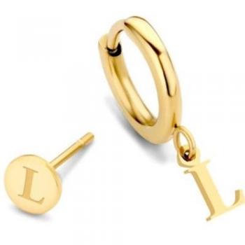 Pendientes Huggie y Stud para Mujer CO88 Colección 8CE-70368, 12 mm y 5 mm con Piedra IPG