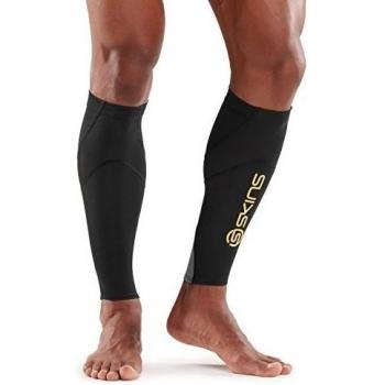 Skins Essentials Calf mallas MX, Black/Yellow, XS, ES00040879052XS