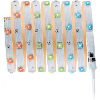 Tira LED Paulmann TIP, 1 m, blanca, plástico, RGB
