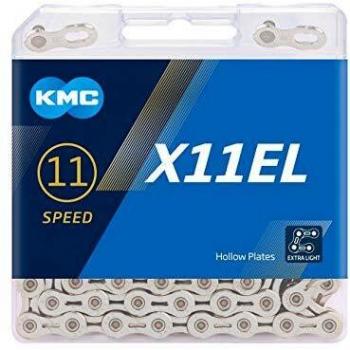 KMC Unisex's X11el Chain, Silver, 118 Link