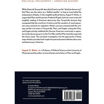 Marx, Tocqueville, and Race in America: The 'Absolute Democracy' or 'Defiled Republic' - Academic Book on Political Theory and Social Issues