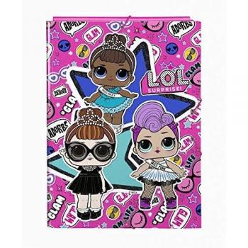 safta Lol Surprise Together - Carpeta Folio Con 3 Solapas, 260X365Mm