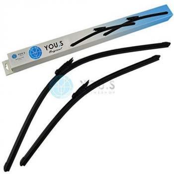 2 YOU.S FRENTE WIPER BLADE 700 + 530 mm 550 mm CITROËN C5 III Orig. Adaptador
