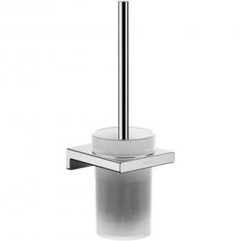 Escobillero de pared Hansgrohe AddStoris, vidrio mate/cromo, modelo 41752000