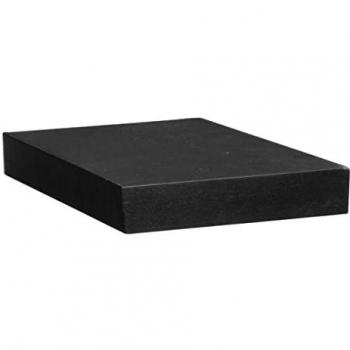 Estante de Pared Negro Compacto 23.5 cm con Fijaciones Invisibles en MDF E2