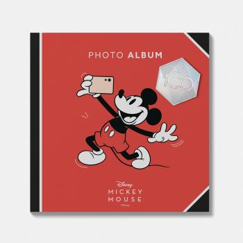ALBUM FOTO 16X16CM 24 PAGINAS AUTOADHESIVAS DISNEY MICKEY 100 ANIVERSARIO