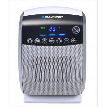 Calentador eléctrico Blaupunkt FHD501 con pantalla LCD, 1800W, ventilador eléctrico, color blanco, diseñado para uso en interiores
