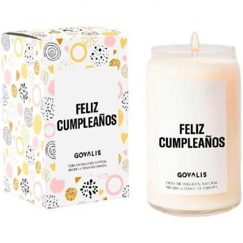 Vela Perfumada GOVALIS Feliz Cumpleaños (500 g)
