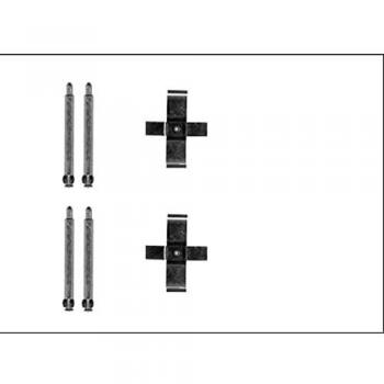 Kit de Accesorios para Pastillas de Frenos HELLA 8DZ 355 205-591 para Mercedes C-Klasse y CLK