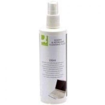 Spray Q-Connect Limpiador de Pantallas y Teclados Bote de 250 ml