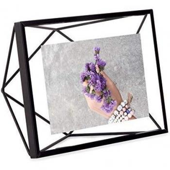 Umbra Prisma Marco para fotos, 10x15 cm, Acero, Negro