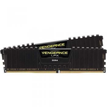 Corsair Vengeance LPX 16GB (2x8GB) DDR4 3200MHz High Performance Desktop Memory Kit, Black - CMK16GX4M2B3200C16