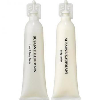 Susanne Kaufmann Paraben-Free Cleanse & Condition Body Set - 2-in-1 Shower Gel & Shampoo + Soothing Daily Body Lotion, 50 ml