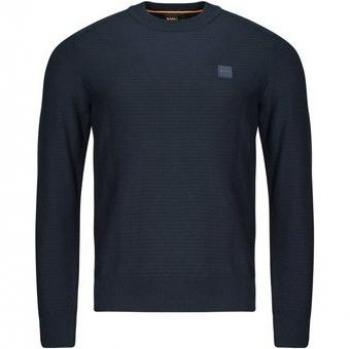BOSS Anion_S Men's Sweater - Dark Blue 404 - XL - Crew Neck